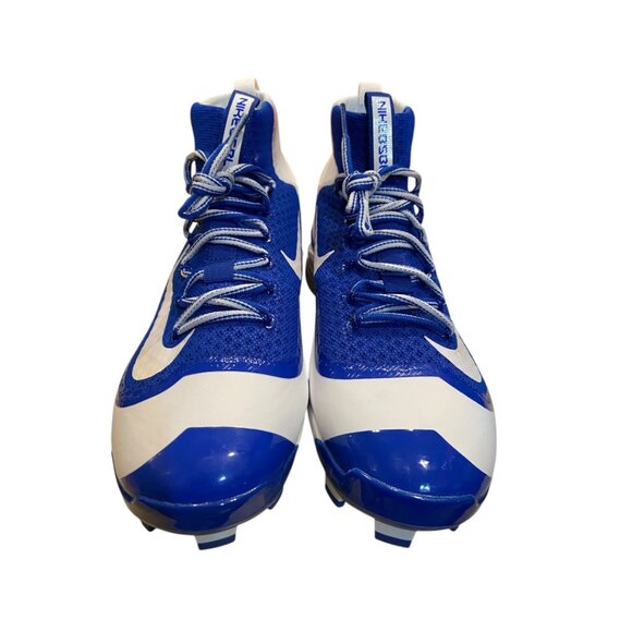 Nike Huarache 2KFilth MCS (2015) Game Royal Wht Mens Baseball Cleats Size 10 NEW - Picture 3 of 8